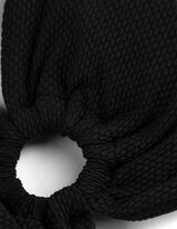 Bikinitop - einfarbig - schwarz