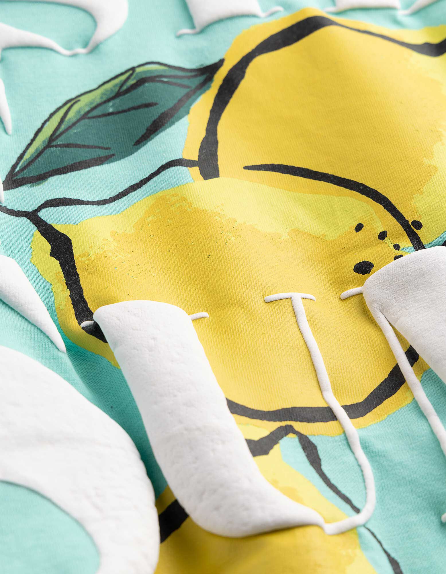 T-shirt - Impronta sul retro - Menta