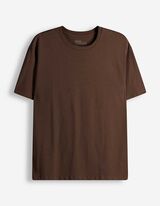 T-Shirt - Oversized Fit - Dunkelbraun