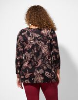 Marškiniai - Viskozės dalis - juodas