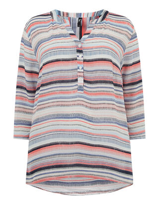 Damen Bluse mit Streifenmuster