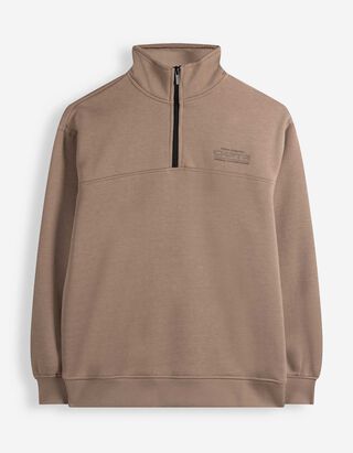 Troyer - Oversized Fit - Taupe
