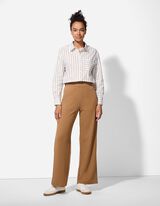 Halenka - Proužky - svetle hneda