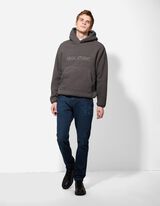 Hoodie - Schriftzug - hellbraun