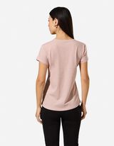 T-Shirt - Glitzerprint - Rosa