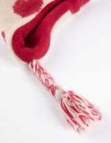 Kapa sa kićankom - Šareni print - bez