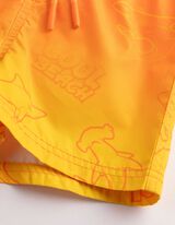 Badehose - Farbnuancen - orange