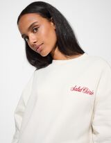 Bluză de trening - Mâneci balon - Alb