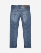 Džínsy - Straight Fit - tmavomodra