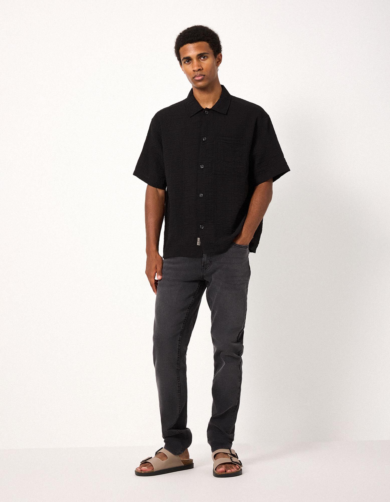 Jeans - Slim fit - Donkergrijs