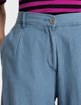 Kilote pantalone - Pojas u obliku petlje - svetlo-plava