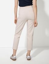 Hlače - Enobarvno - belo