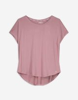 T-shirt - Effen - roze