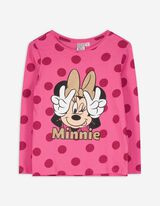 Langarmshirt - Minnie Mouse - pink