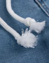 Kapri pantalone - Visoki struk - plava