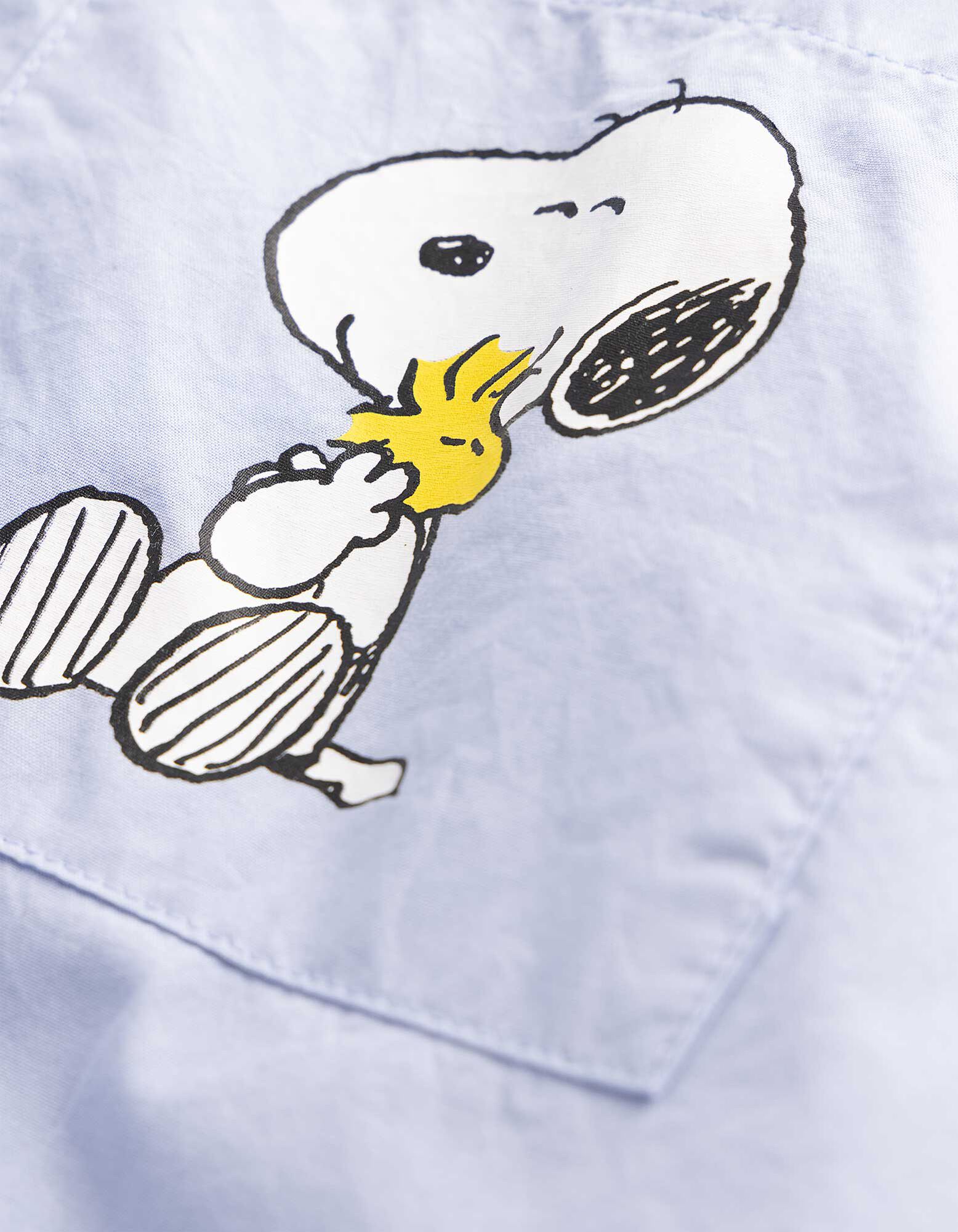 Bl&uacute;zka - Snoopy - Svetlo modr&aacute;
