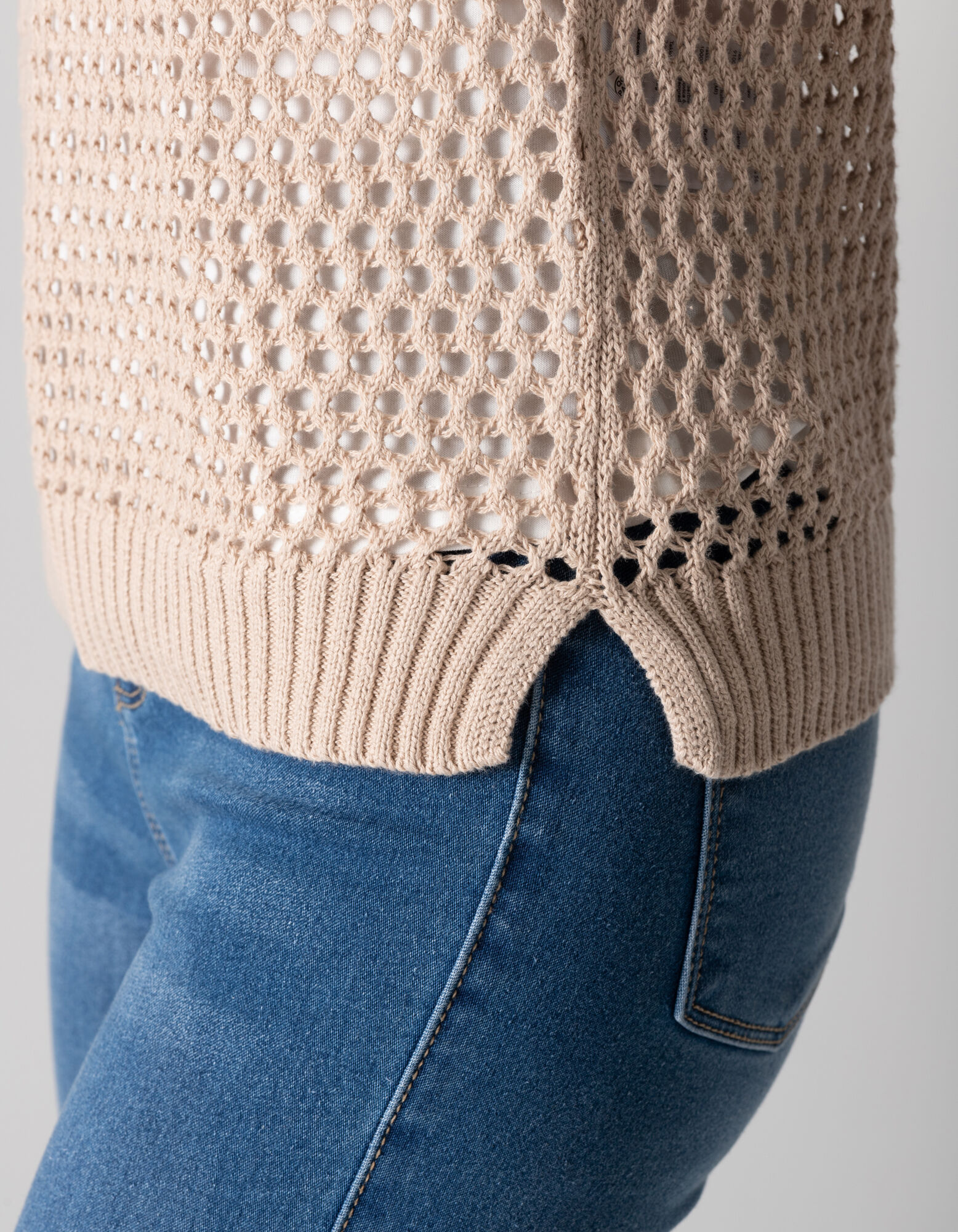 Pull-over - Coupe Regular Fit - Beige
