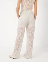 Broek - Kant - Off-White