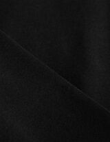 T-shirt - Opstaande kraag - zwart