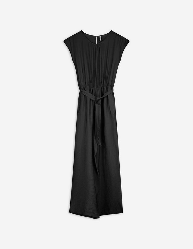 Jumpsuit - einfarbig - schwarz