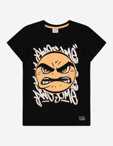 T-shirt - Print - zwart