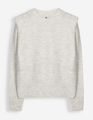 Trui - Oversized schouders - Off-White