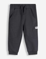 Pantalon de jogging - Coton - gris fonc&eacute;