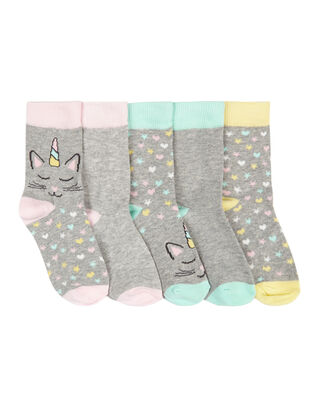 M&auml;dchen Socken im 5er-Pack