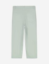 Caprihose - einfarbig - hellgrün