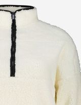 Cipz&aacute;ros meleg&iacute;tőfelső - Pl&uuml;ss - feher