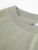 Suknelė - Įvertas rai&scaron;telis juosmens auk&scaron;tyje - zalias