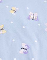 T-shirt - Imprimé all-over - Bleu clair