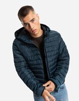 Jachetă matlasată - Rezistent la apă - Albastru inchis