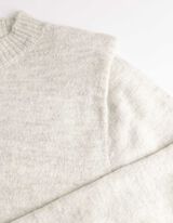 Pullover - &Uuml;berschnittene Schultern - Off-White