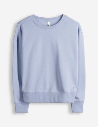 Sweatshirt - Oversized Fit - hellblau