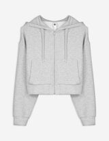 Sweatjacke - grau