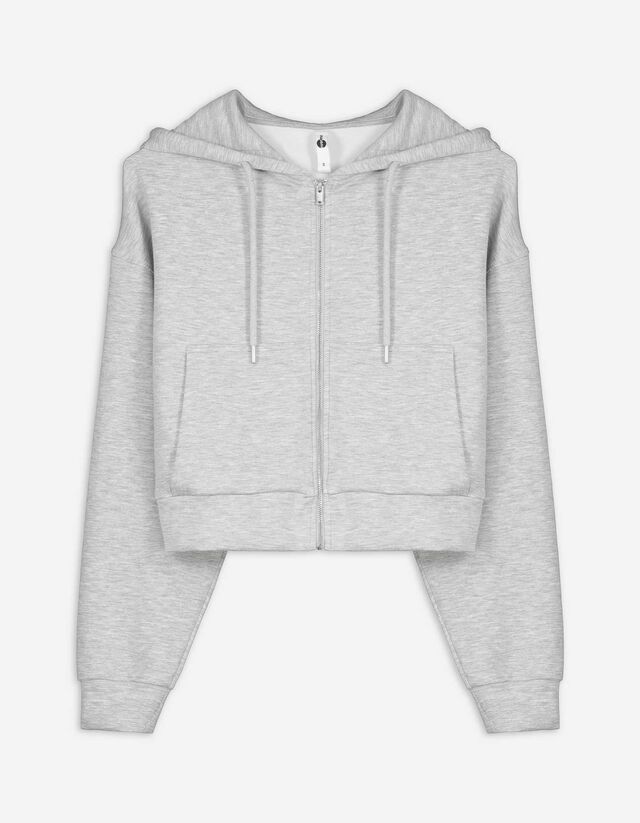 Sweatjacke - grau