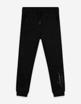 Jogginghose - Print - schwarz