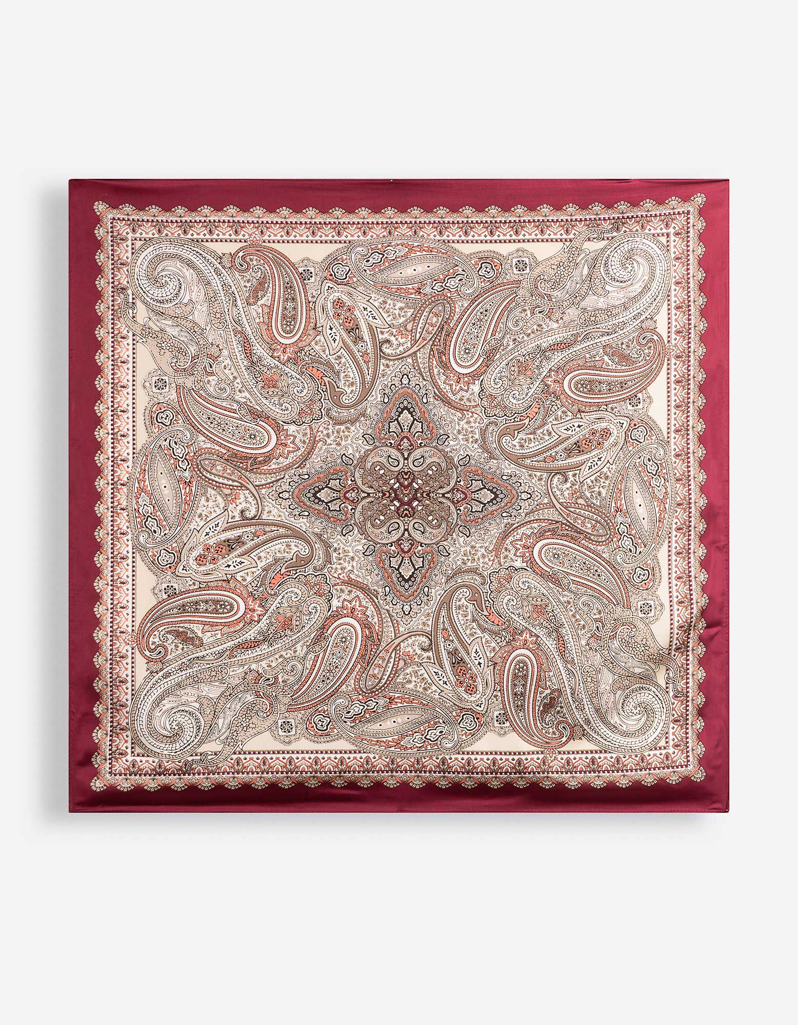 Sjaaltje - Paisleyprint - Beige