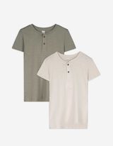 T-shirt - Confezione da 2 pezzi - beige