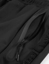 Szabadidőnadrág - Zsinóros - fekete