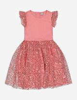 Kleid - Paillettenbesatz