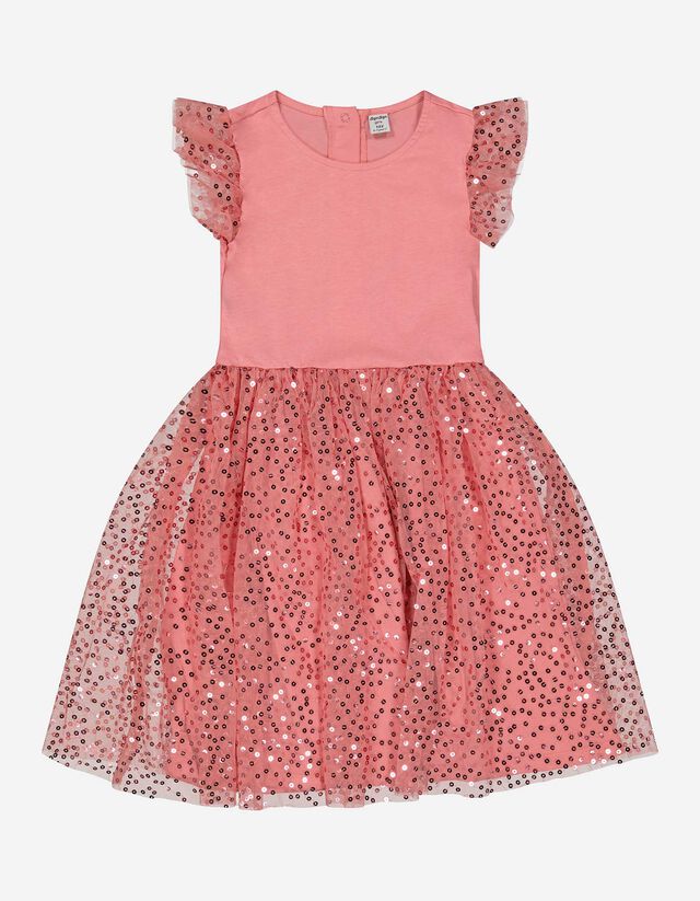 Kleid - Paillettenbesatz