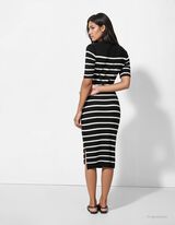 Kleid - Viskose-Anteil - schwarz