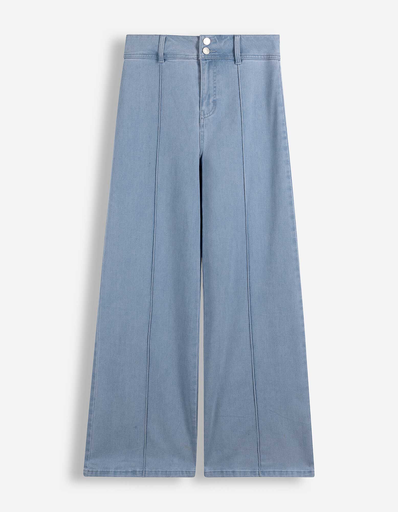 Jeans - Wide Fit - Hellblau
