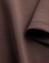 T-Shirt - Modal-Anteil - Braun