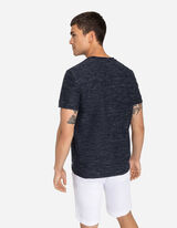 T-shirt - Oversized Fit - blu scuro