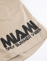 Bermuda  - Print - beige