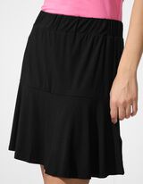 Minisukňa - Podiel visk&oacute;zy - cierna