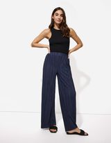 Hlače - Zloženke - temno modra